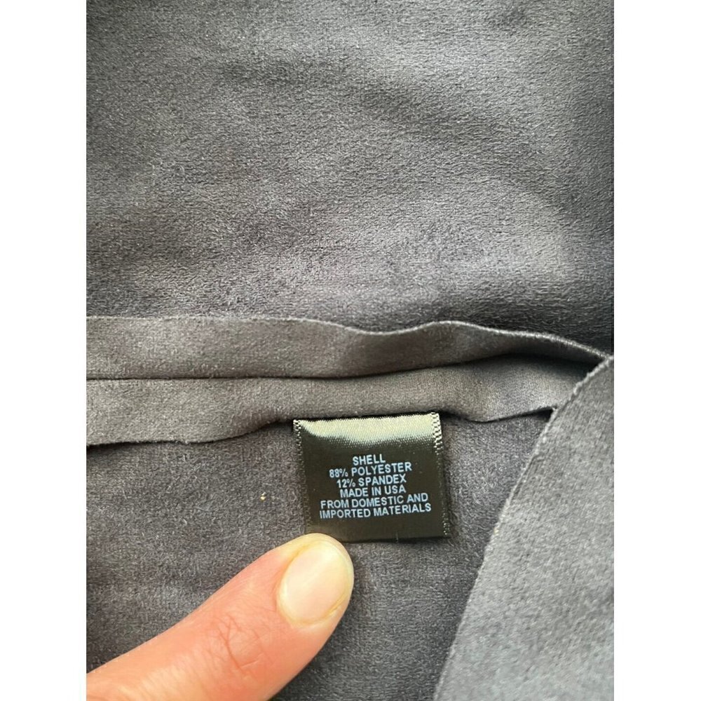 WAYF Nasty Gal Warwick Zip Up Suede Casual Mini Skirt Size S - Picture 5 of 10